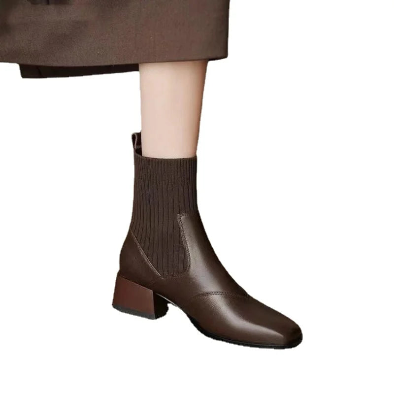 Brown Winter Women's Boot Luxury