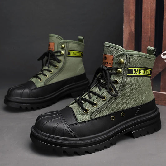 Darkgreen&Black UNISEX Boots -Winter Boots
